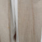 80s Linen Design Coat Made in USA