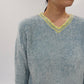 90s Light Blue Top