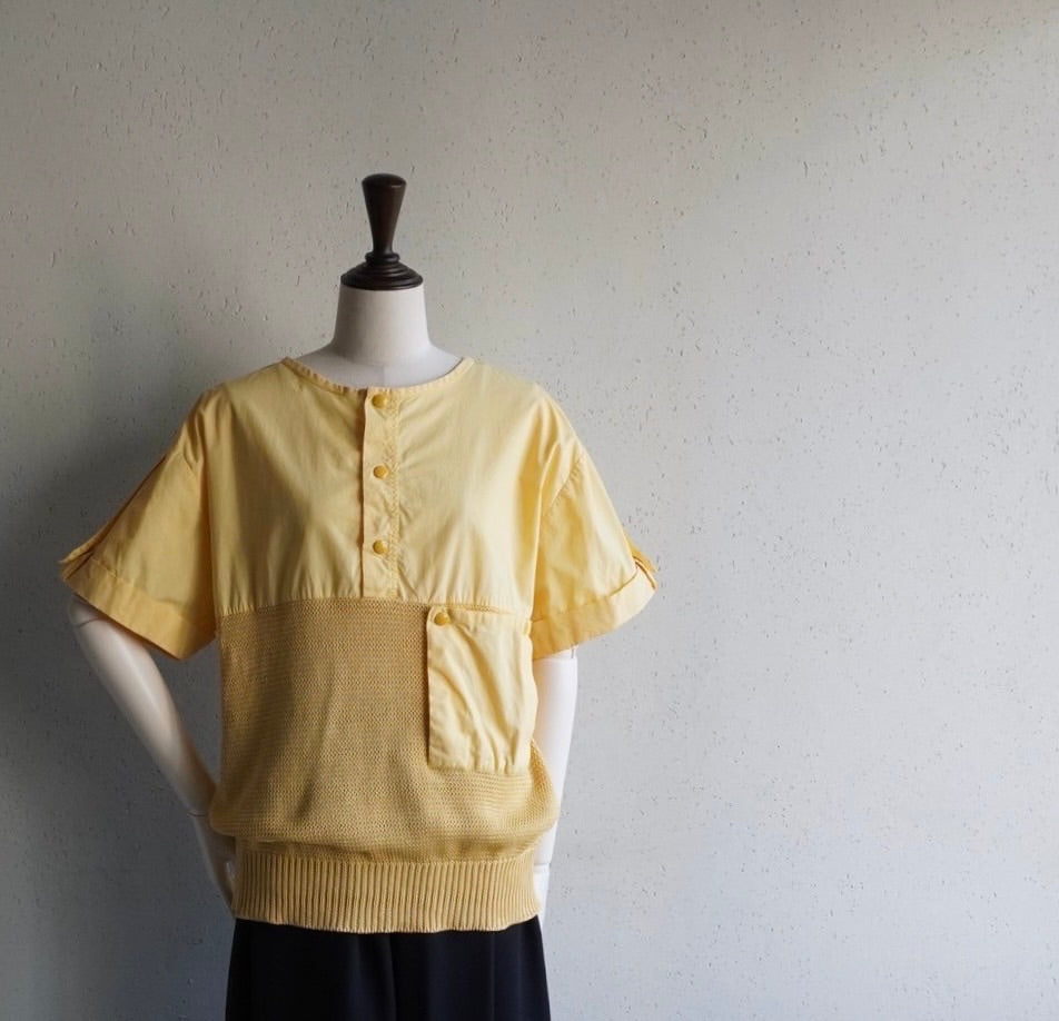 90s Design Cotton Top Made in Italy