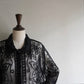 90s Sheer Cord Lace Shirt