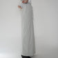 90s Zip Design Maxi Skirt