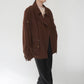 90s Design Brown Jacket