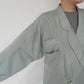 80s EURO Silk Pullover Shirt Jacket