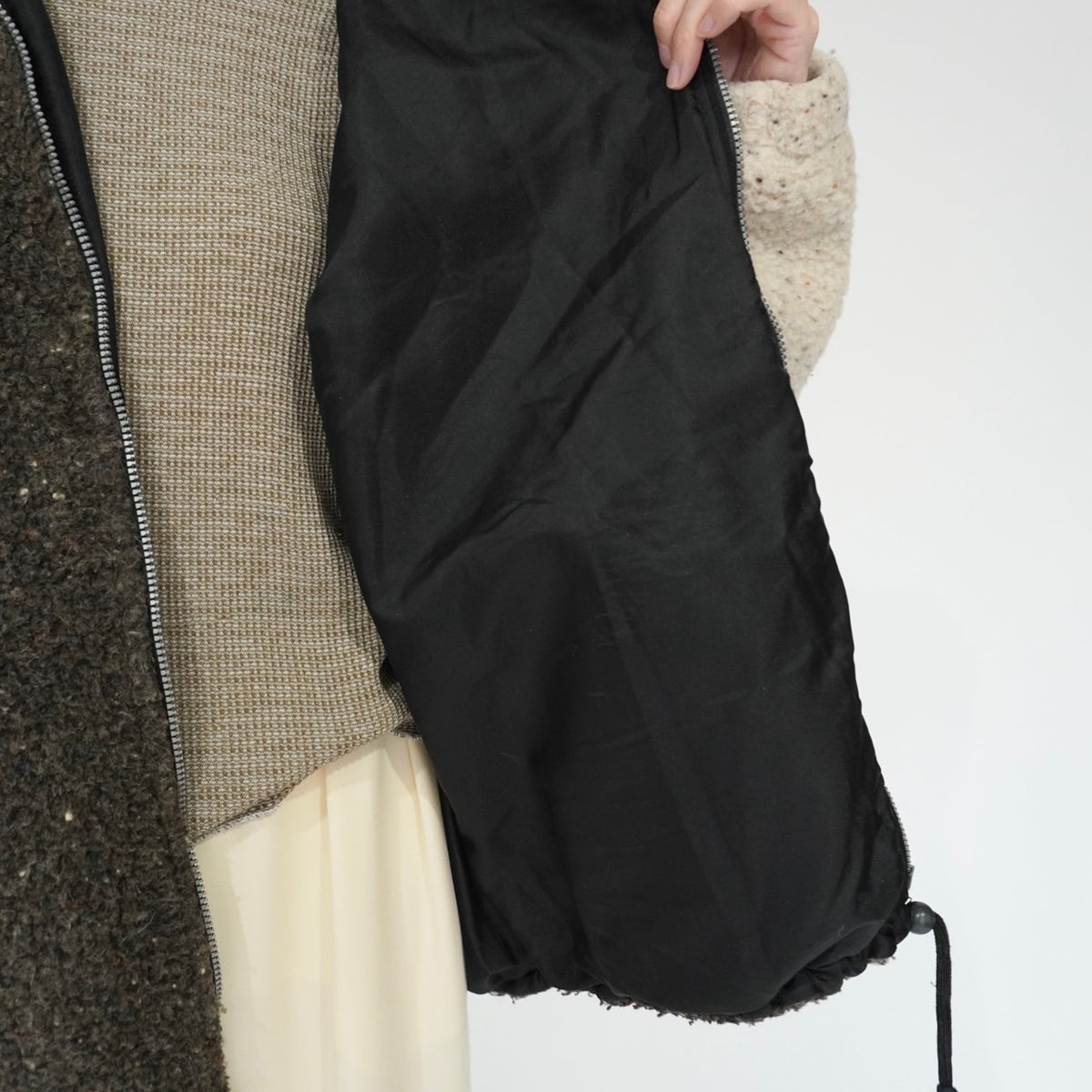 90s Design Fleece Jacket Made in Italy