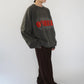 80s Printed Sweater Made in USA