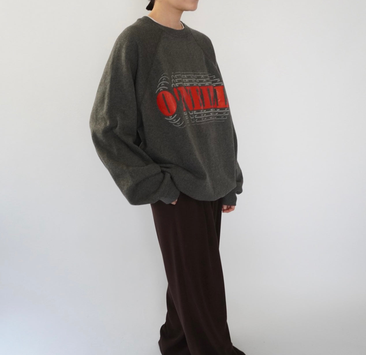 80s Printed Sweater Made in USA