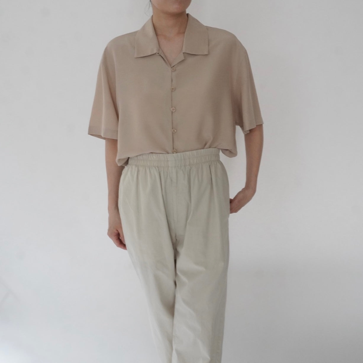 90s Button Design Shirt