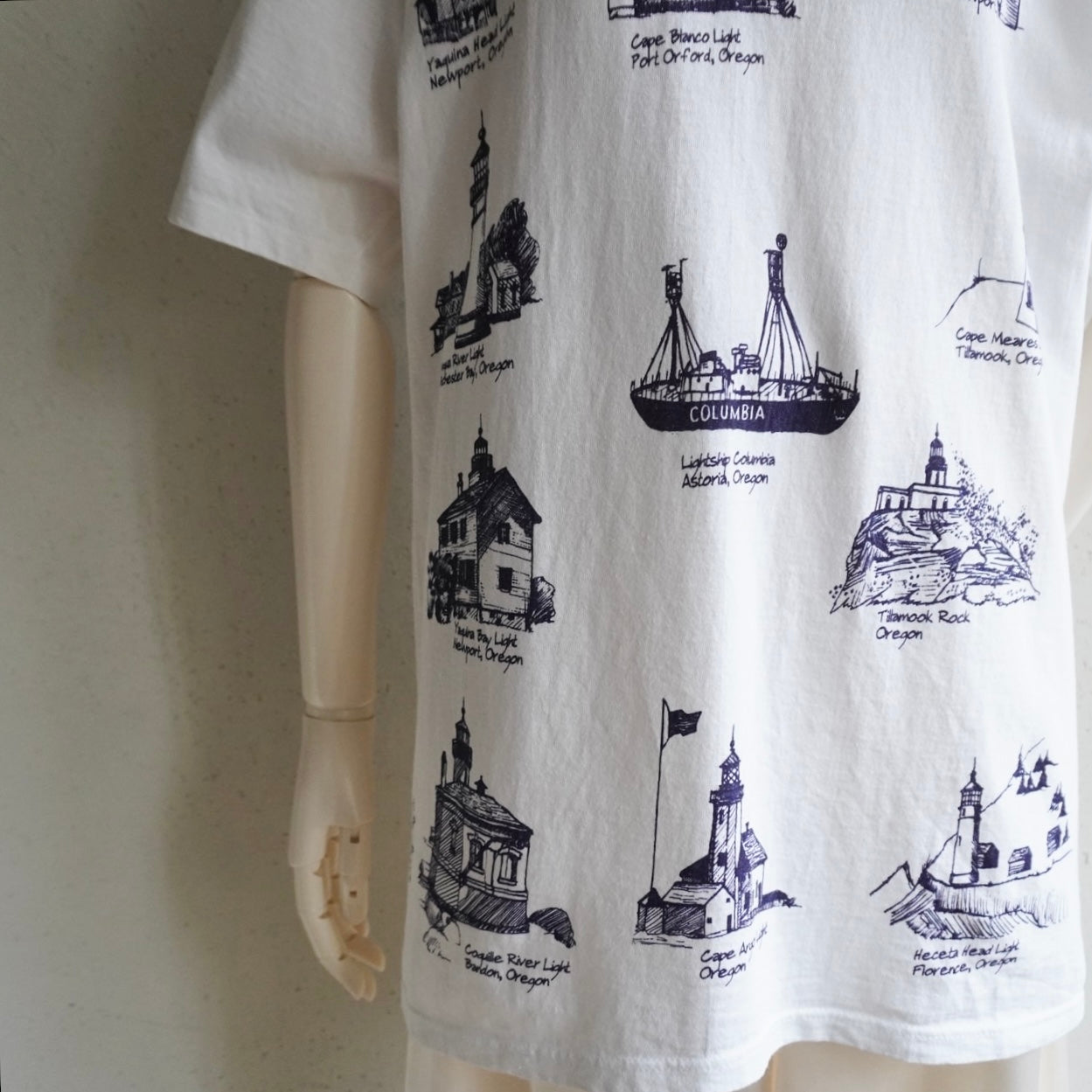 90s Printed T-shirt Made in USA