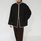80s Design Silk Blouse,Jacket Made in USA