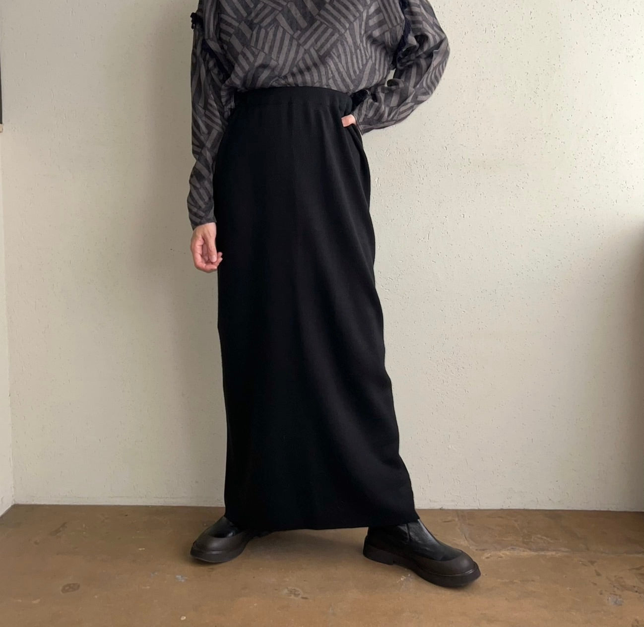 90s Knit Maxi Skirt