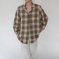 90s Plaid Shirt Jacket