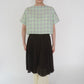 60s Plaid Boxy Blouse