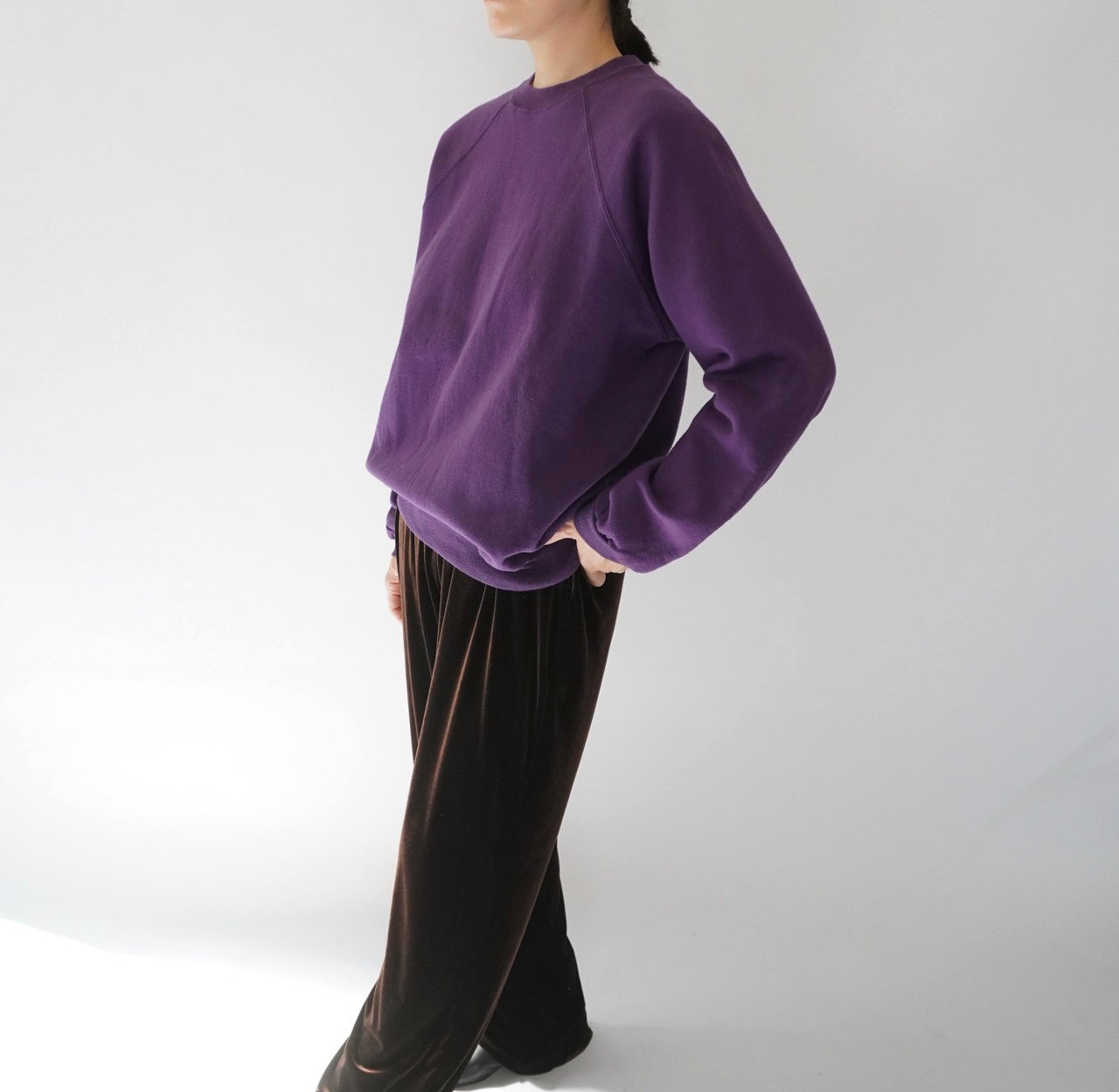 90s Purple Sweater