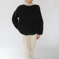 80s Black Mohair Knit