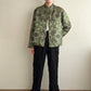 90s Silk Embroidery Shirt Jacket