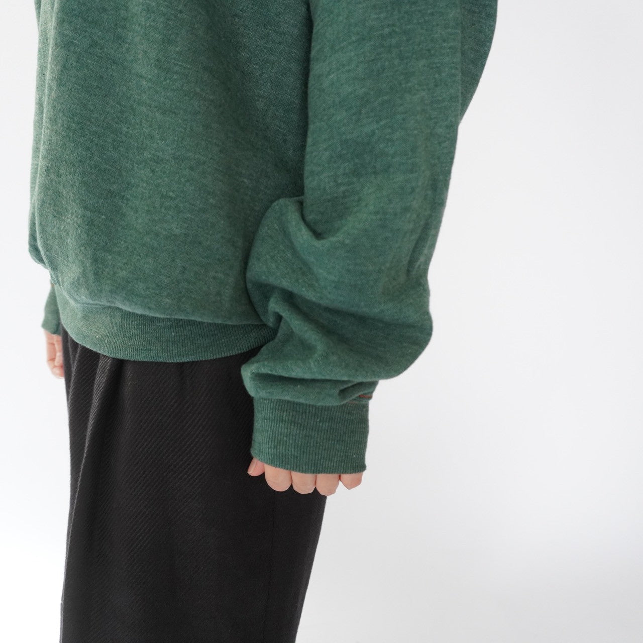 70s "Sears"  Half-Zip Sweater Made in USA Dead Stock