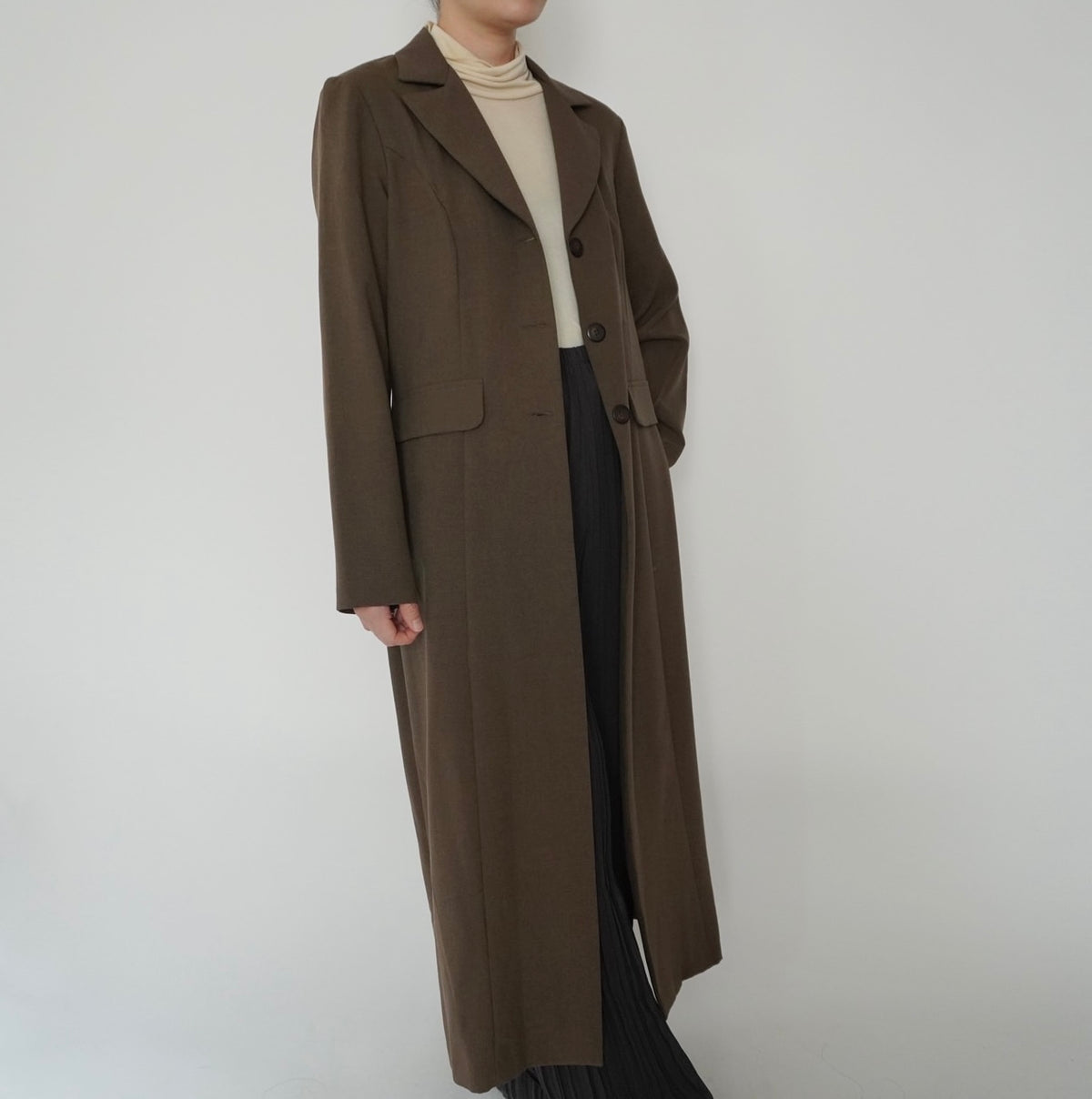 80s Light Long Jacket