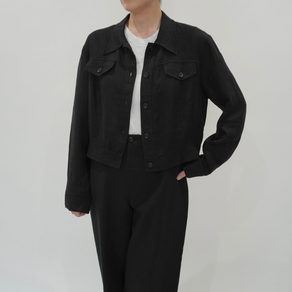 90s Black Jacket