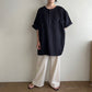 90s Oversized Linen Top