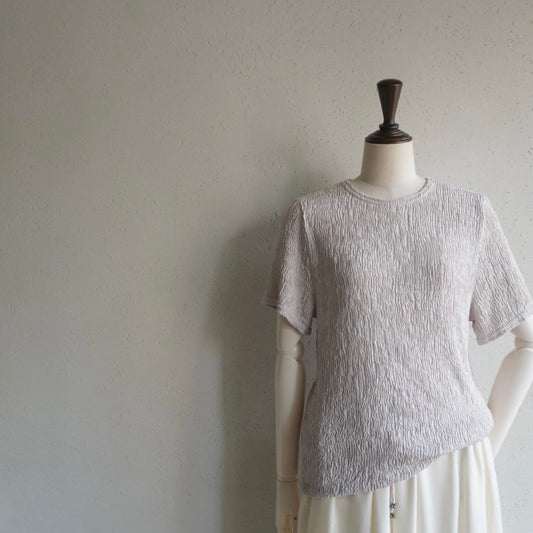 90s Pleated Top Made in USA