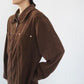 90s Zip Shirt Jacket