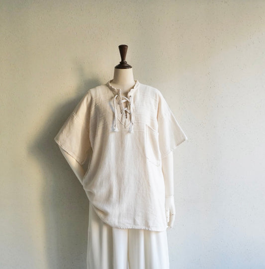 90s Lace Up Tunic