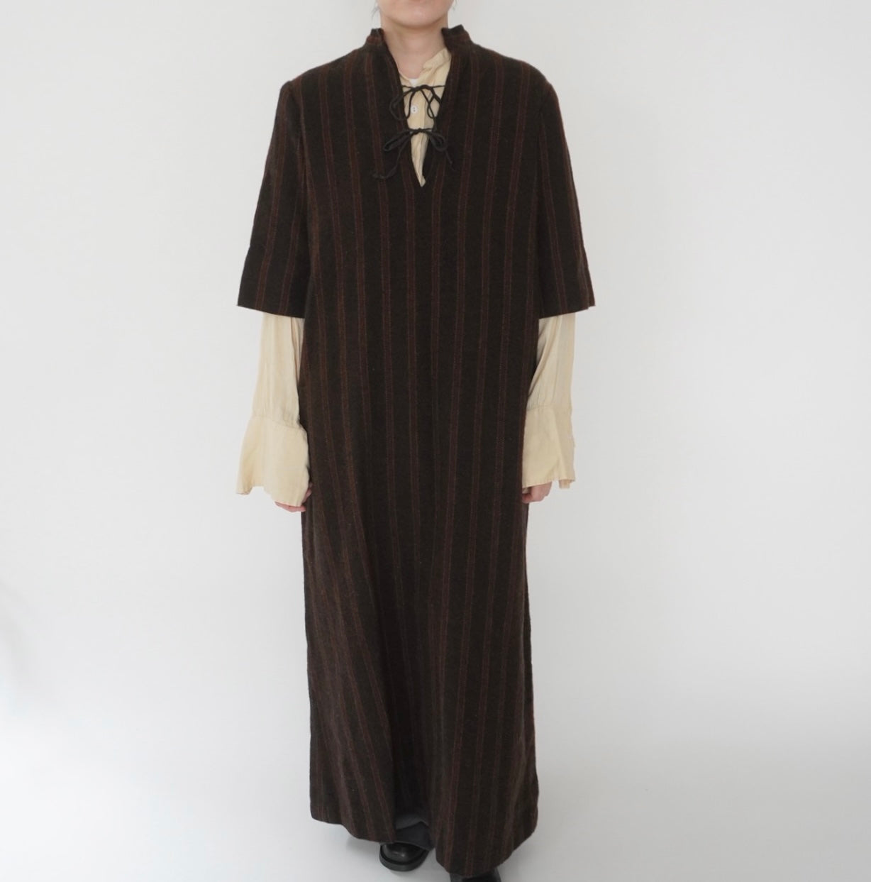 70s Maxi Striped Dress