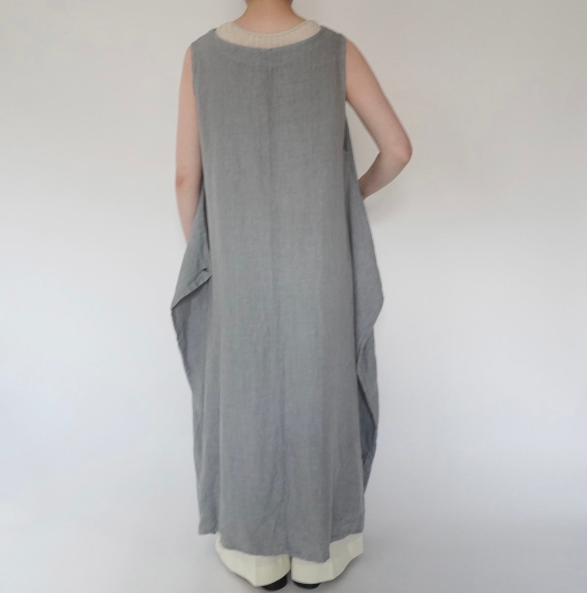 90s Linen  Maxi Dress Made in Italy