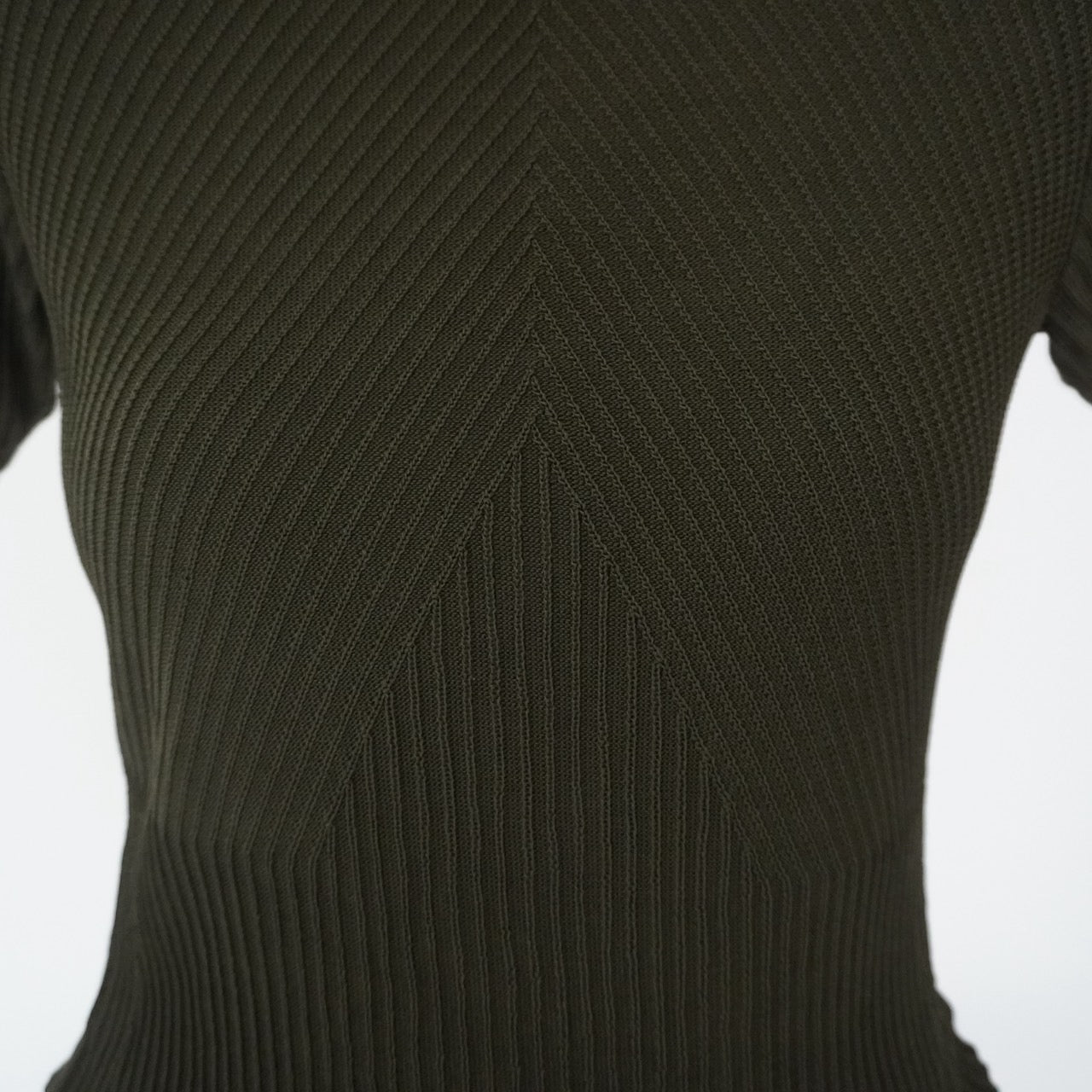 90s Silk Ribbed Top