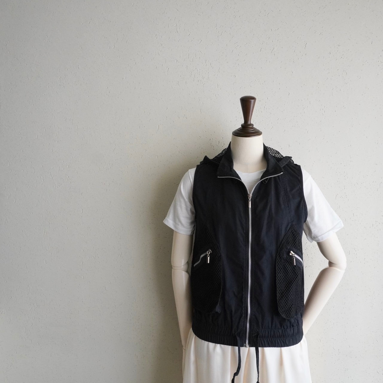 90s Mesh Design Cotton Vest