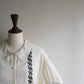 90s "cacharel"Embroidery Shirt Made in Italy