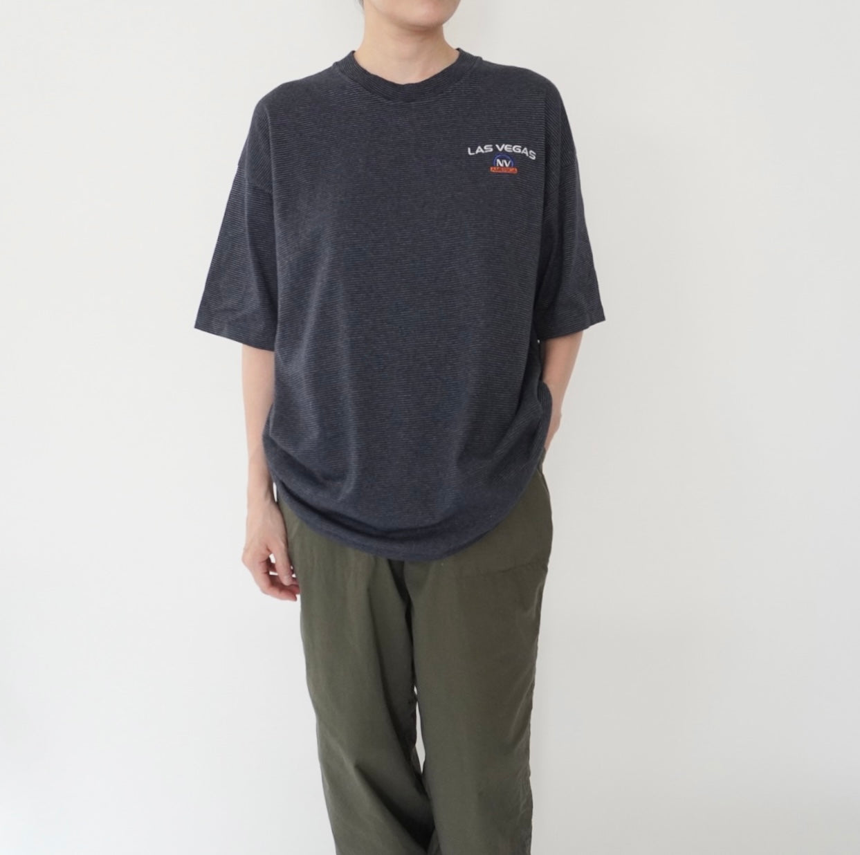90s Striped T-shirt Made in USA