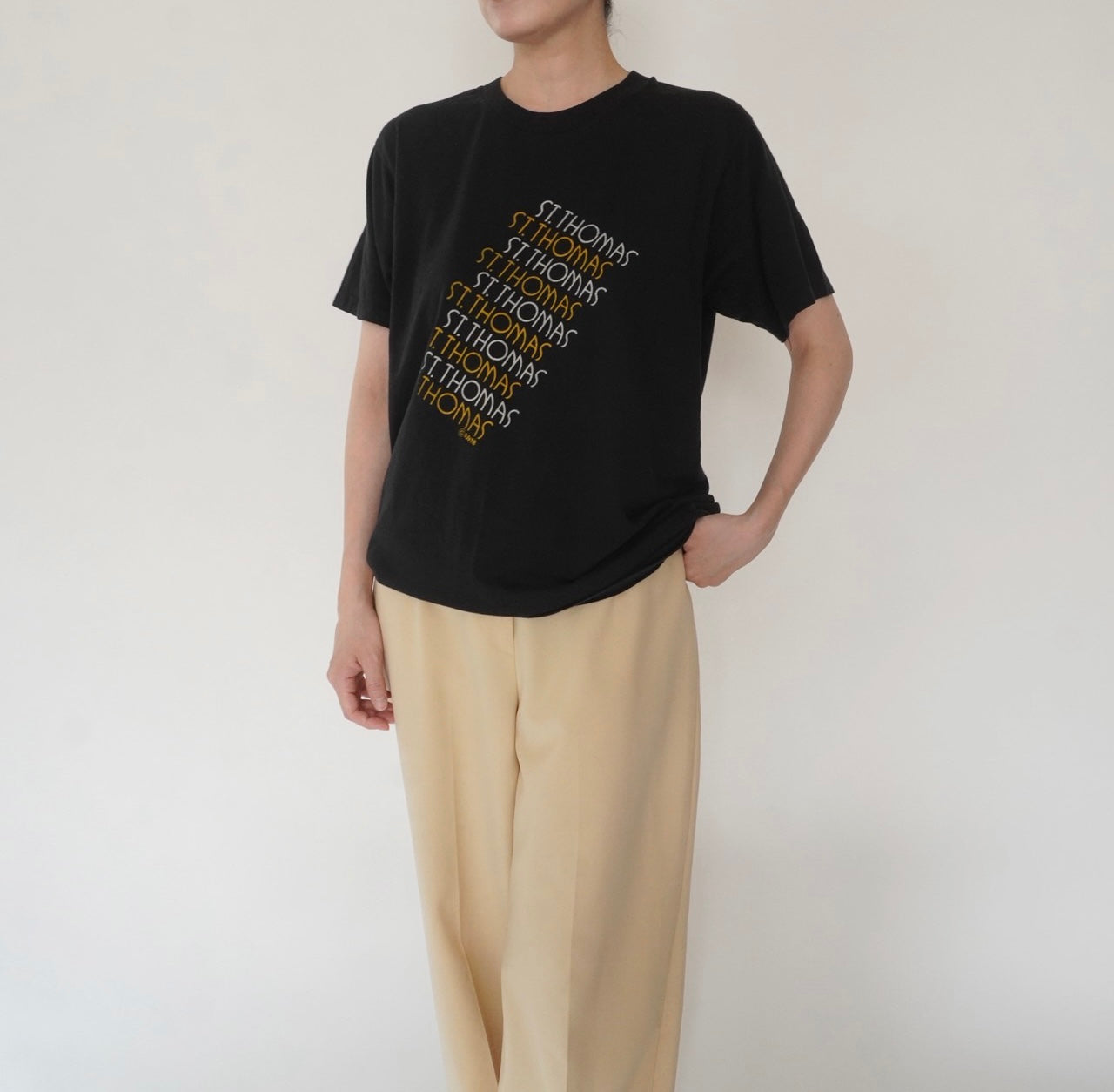 80s Printed T-shirt Made in USA