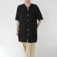 90s Black Long Blouse