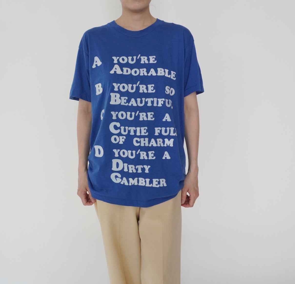 80s Printed T-shirt Made in USA