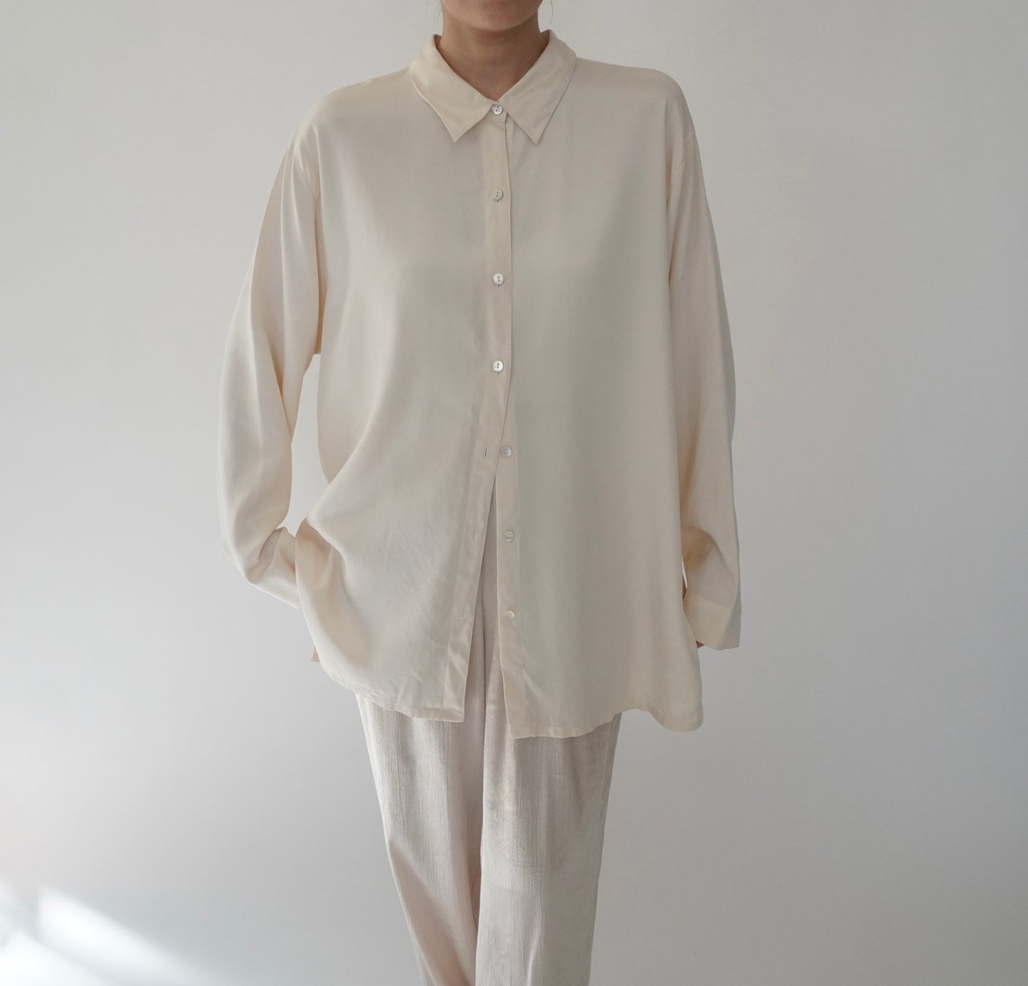 90s Silk Shirt