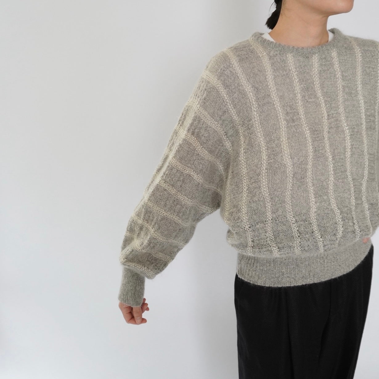 80s EURO Design Mohair Knit