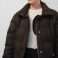 90s Brown Down Jacket