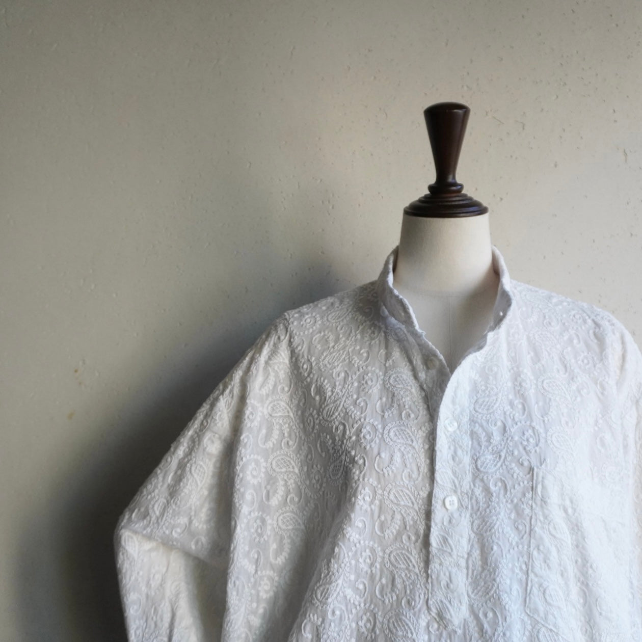 80s Cotton Embroidery Tunic