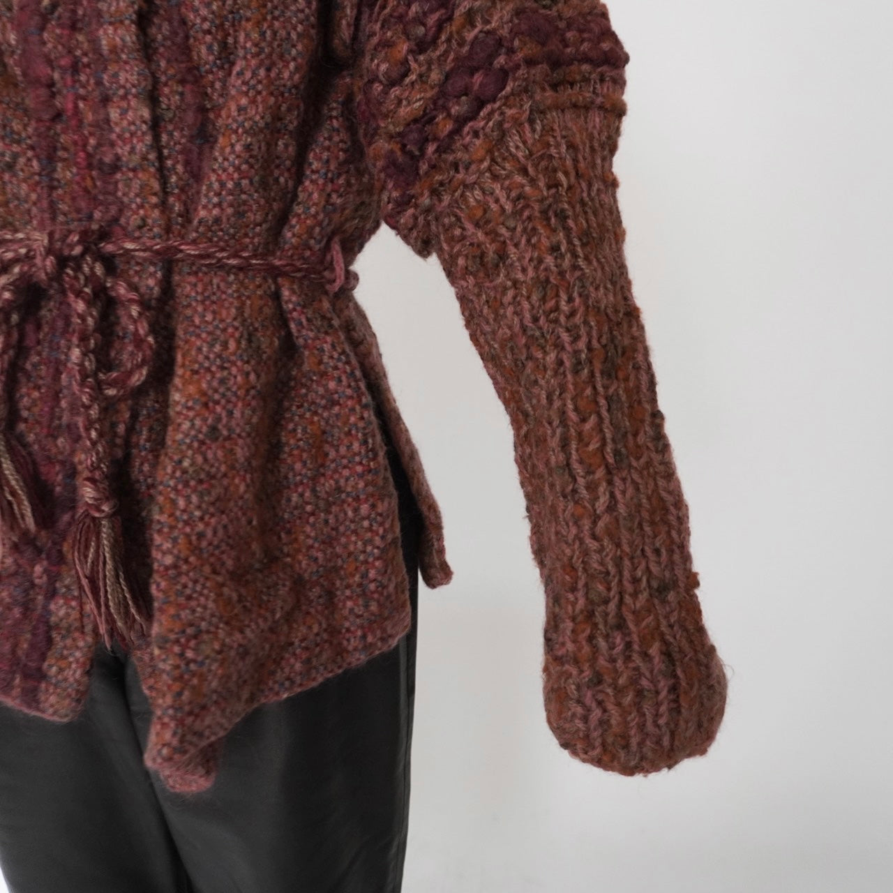 70s80s Woven Knit Jacket