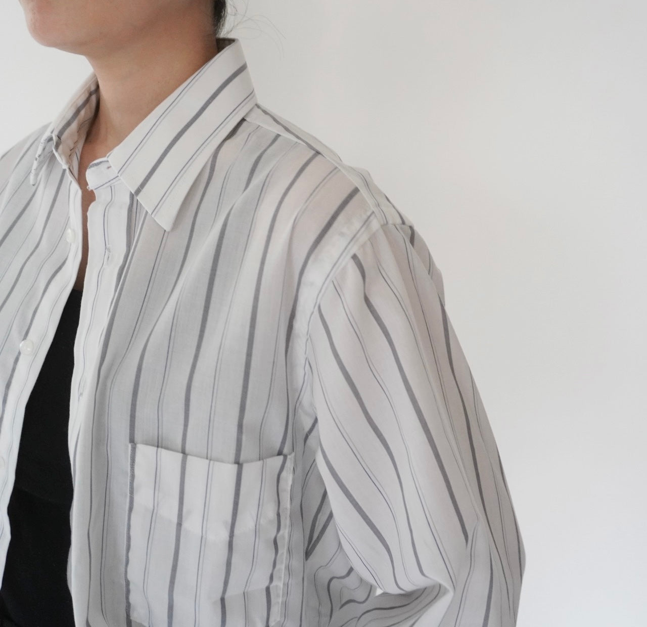 90s Striped Shirt Made in USA