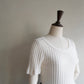 90s Ribbed Top Made in Italy