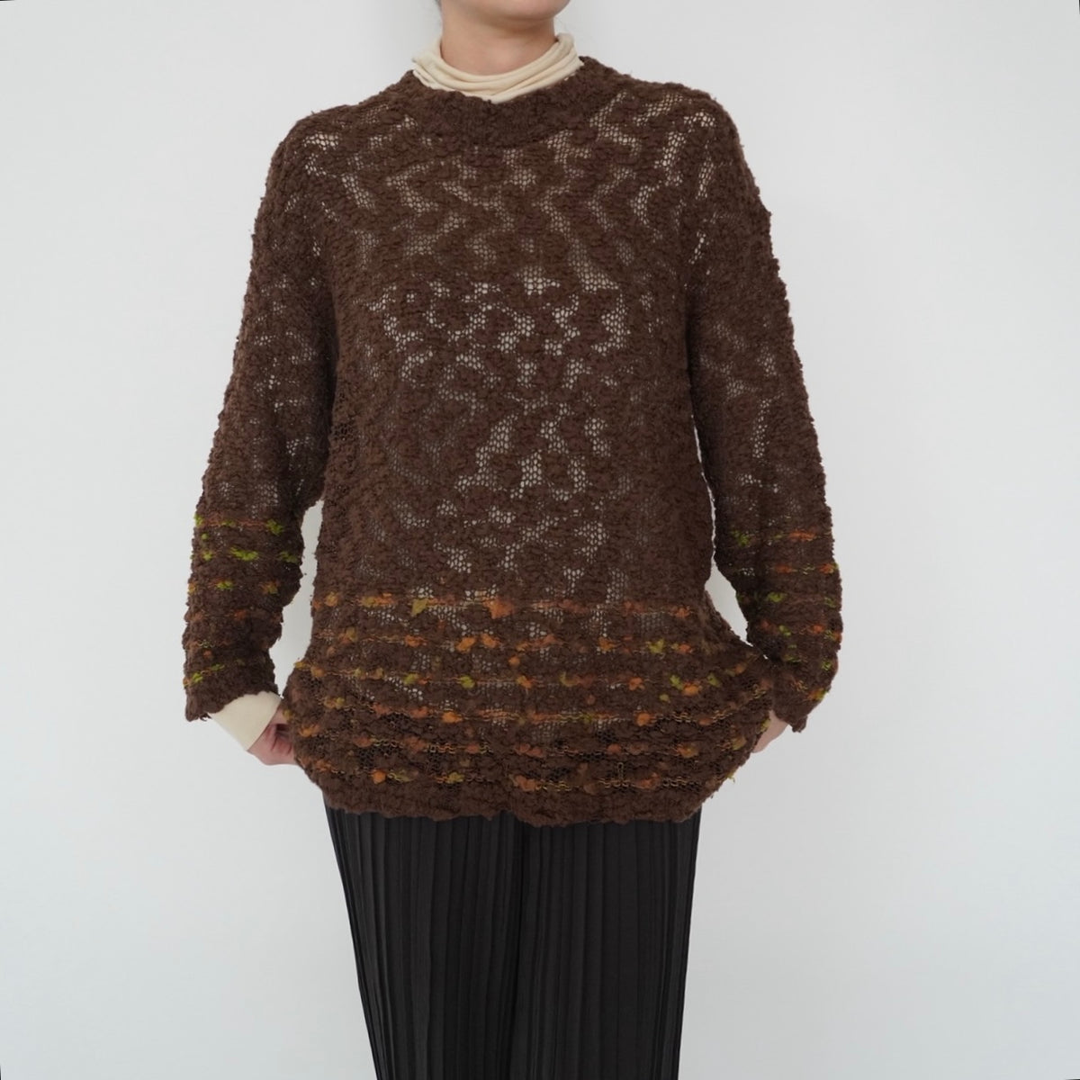 90s Brown Knit