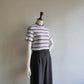 90s Striped Top Made in USA