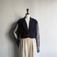 90s Sheer Sleeves Jacket,Blouse Made in USA