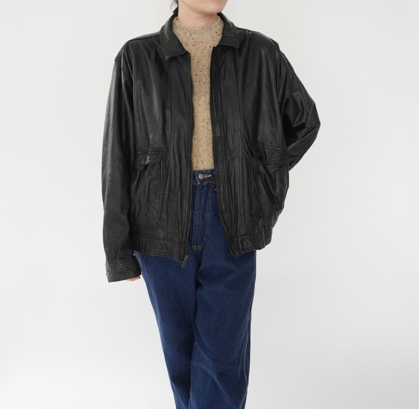 90s Leather Jacket