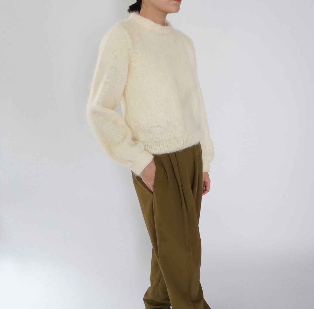 80s Ivory Knit