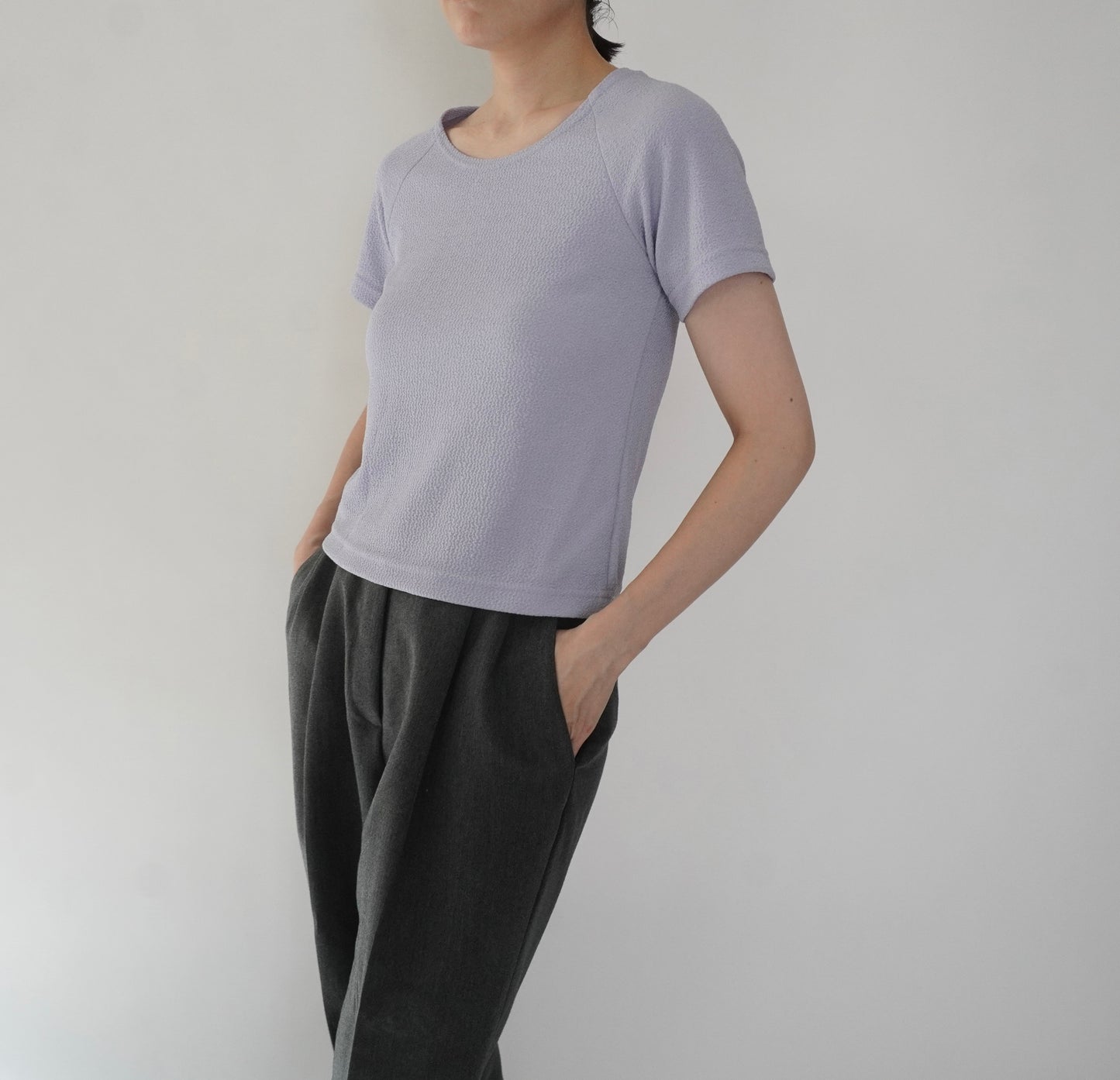 90s Light Purple Top Made in USA