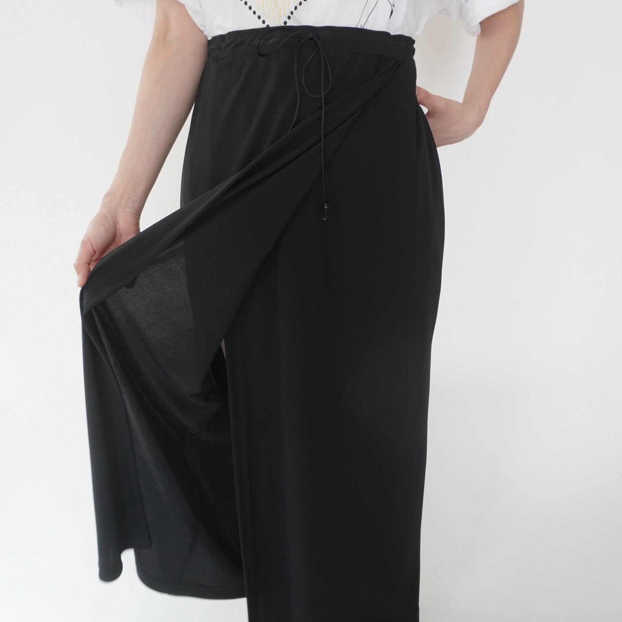 90s Wrap Design  Maxi Skirt Made in USA