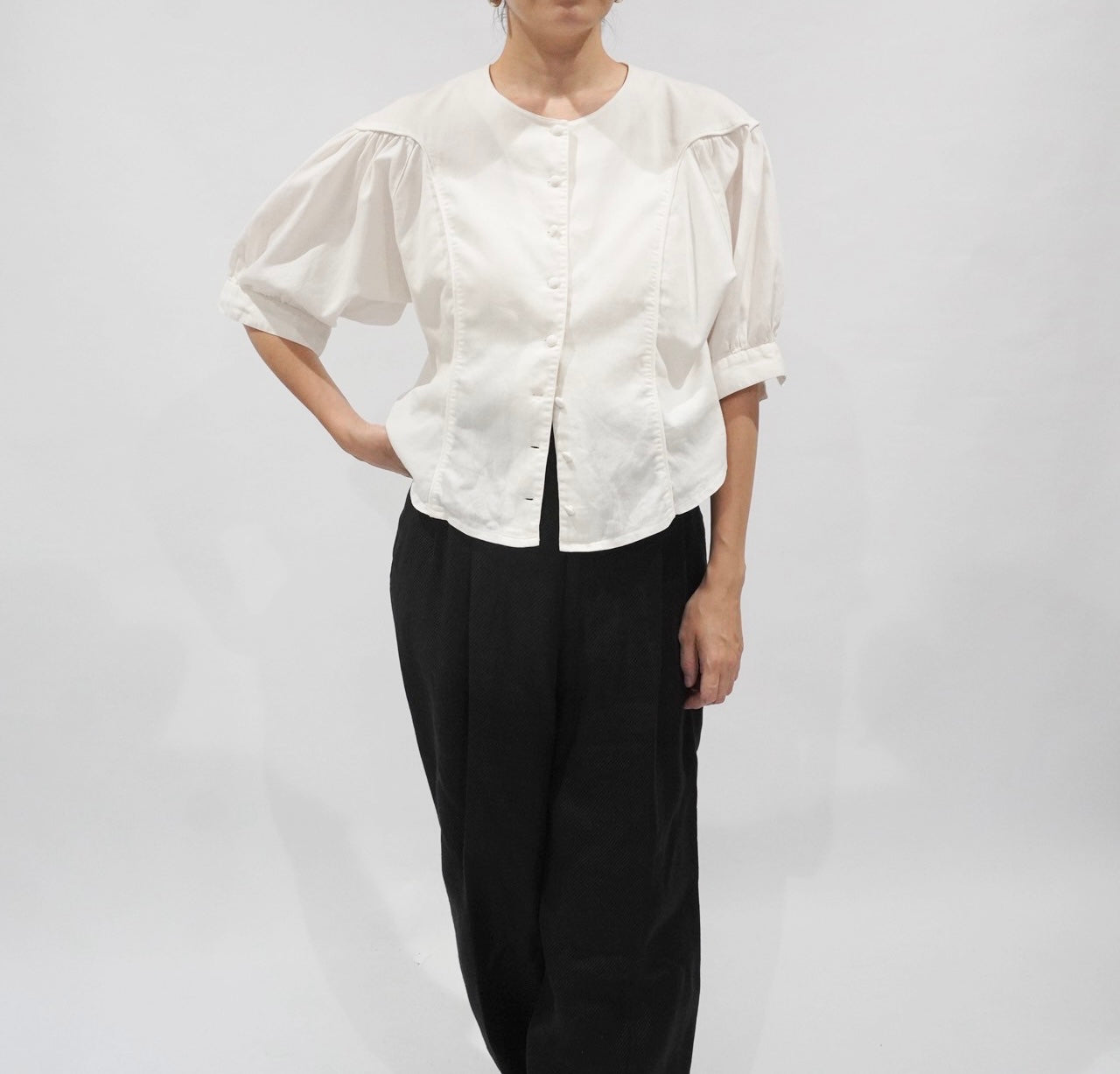 80s EURO Design Blouse